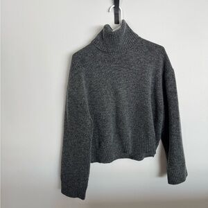 H&M Charcoal Turtleneck Sweater